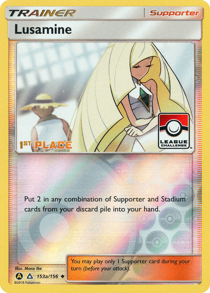 Lusamine Pokémon card