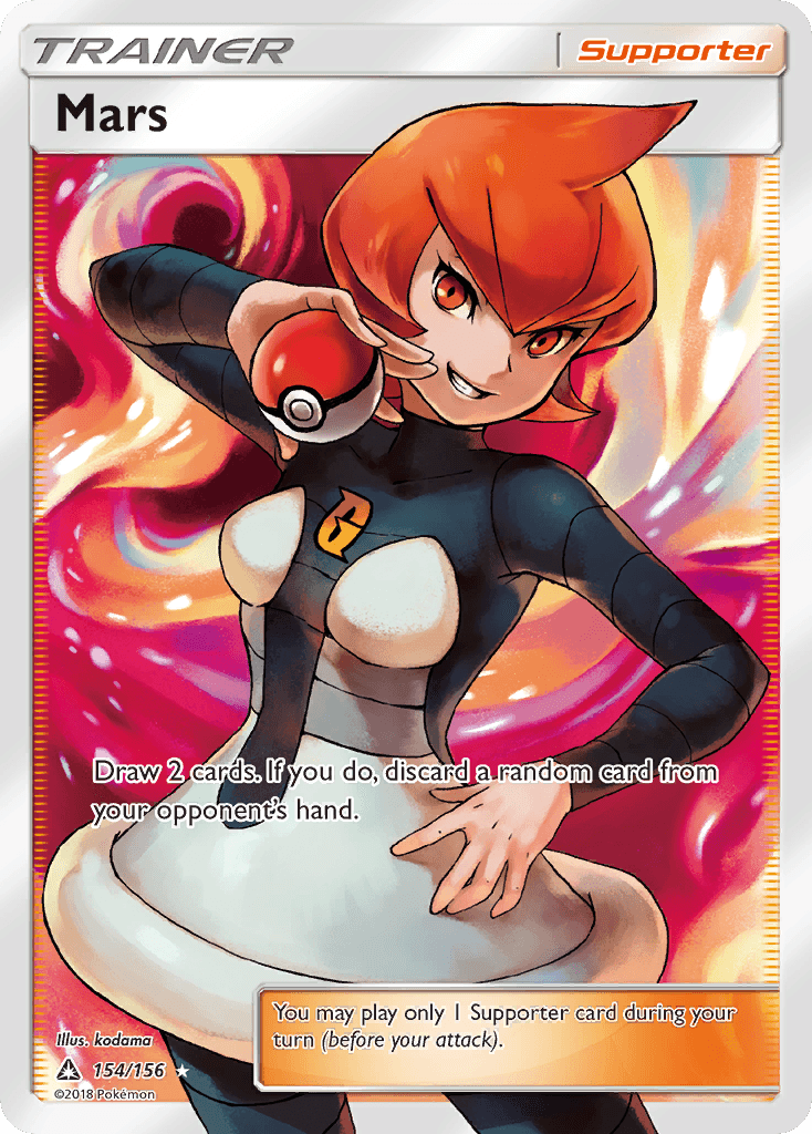 Mars Pokémon card