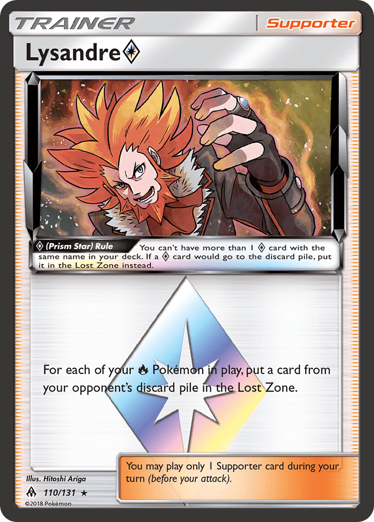 Lysandre ◇ Pokémon card