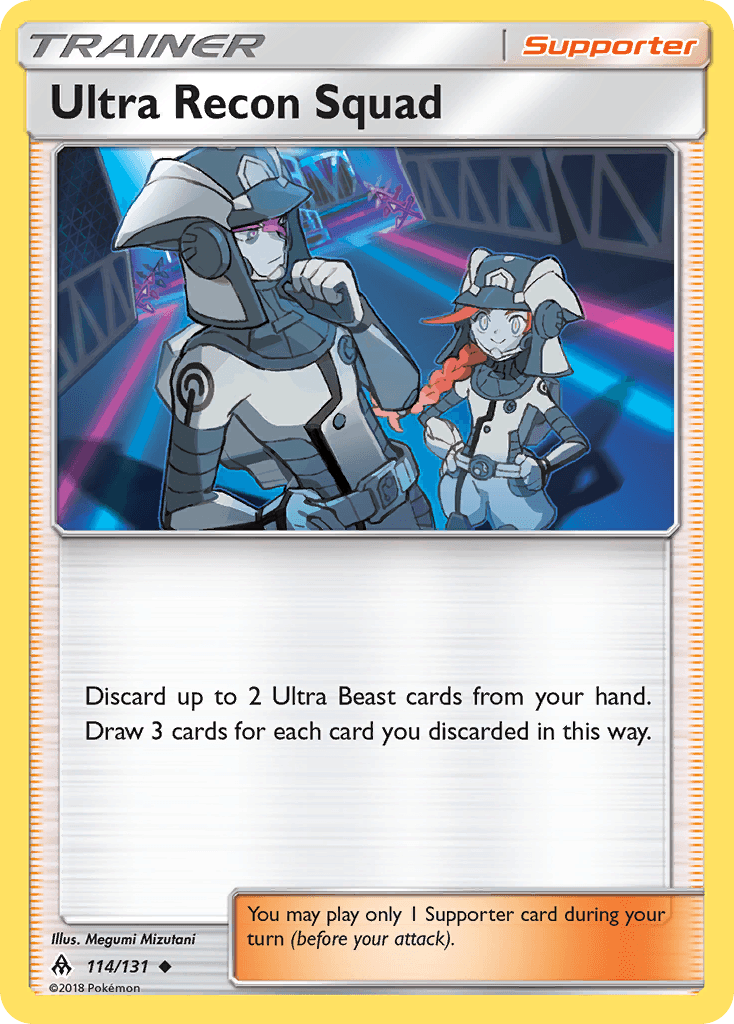 Ultra Recon Squad Pokémon card