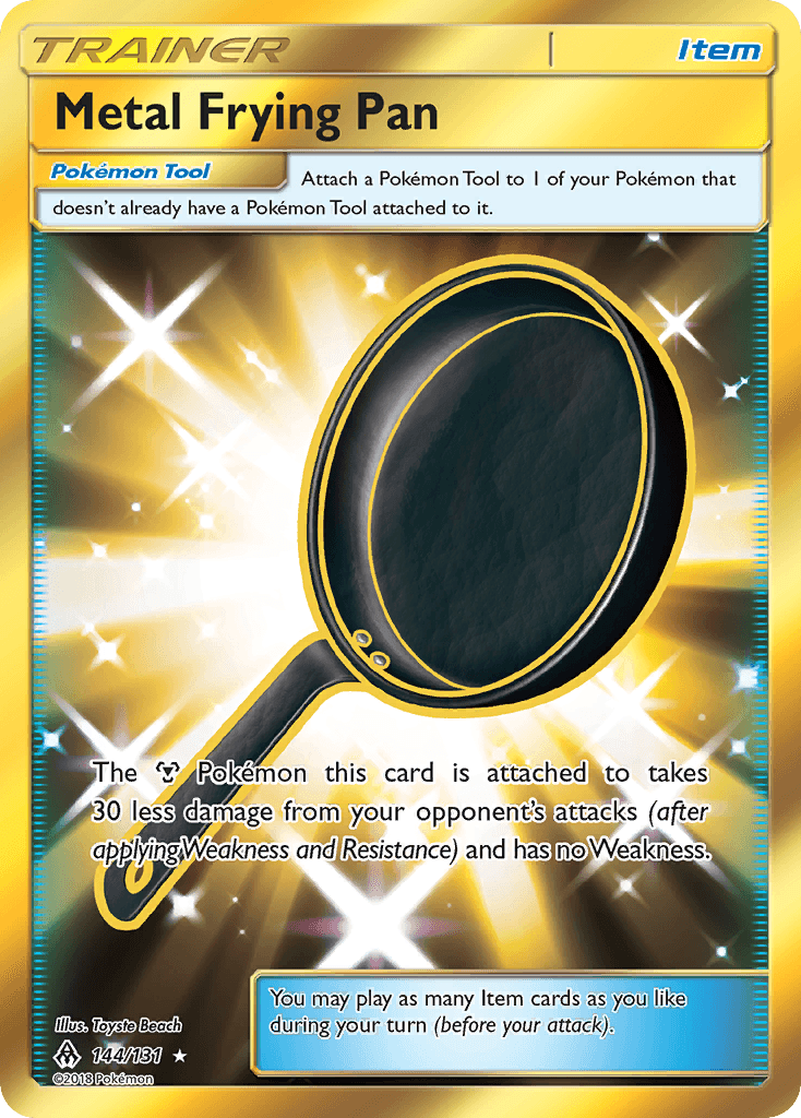 Metal Frying Pan Pokémon card