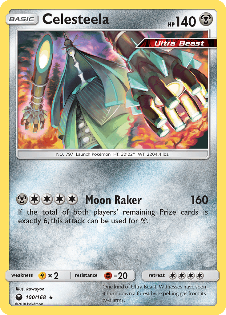 Celesteela Pokémon card