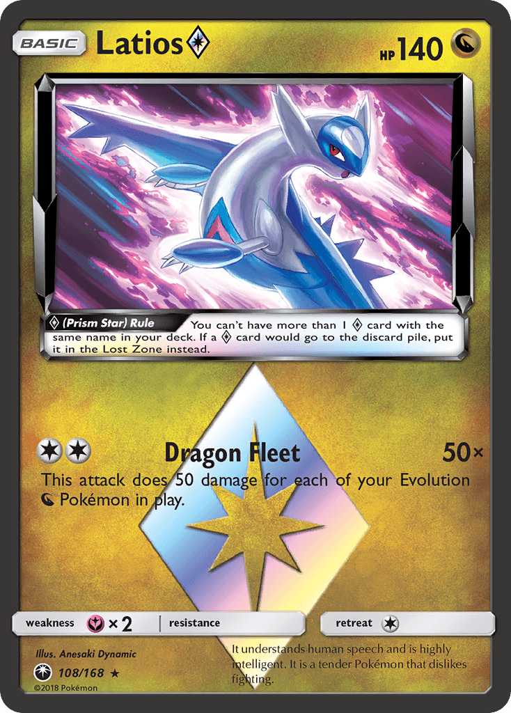 Latios ◇ Pokémon card