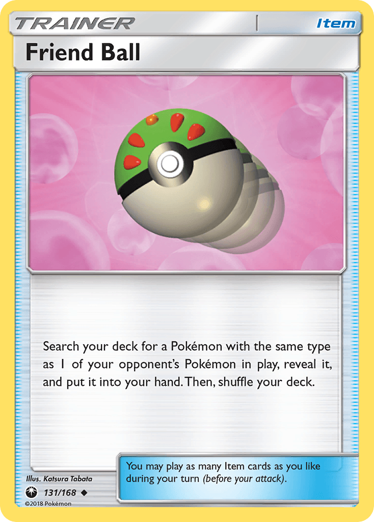 Friend Ball Pokémon card