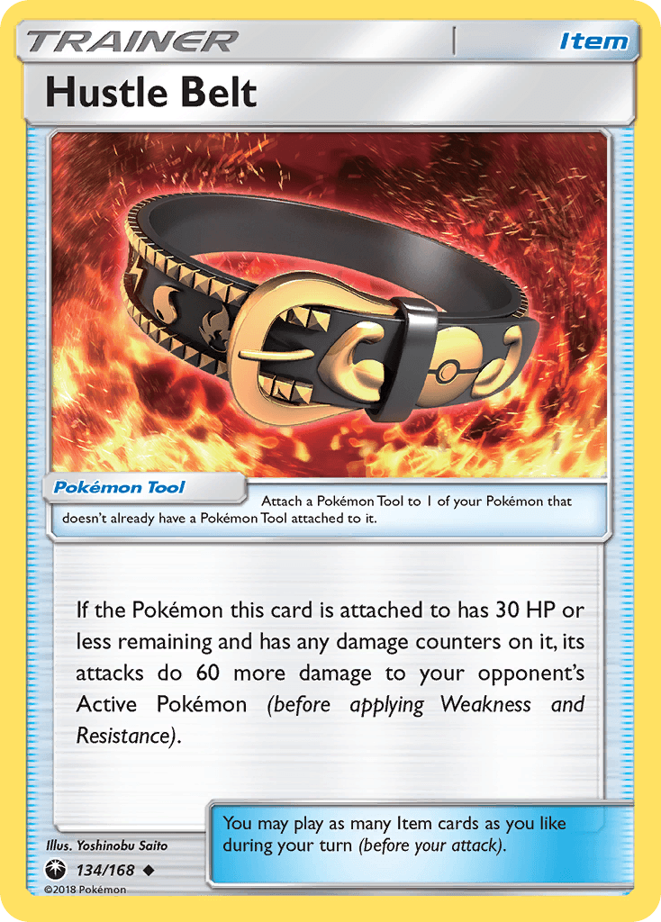 Hustle Belt Pokémon card