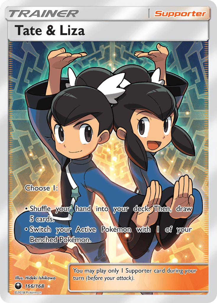 Tate & Liza Pokémon card