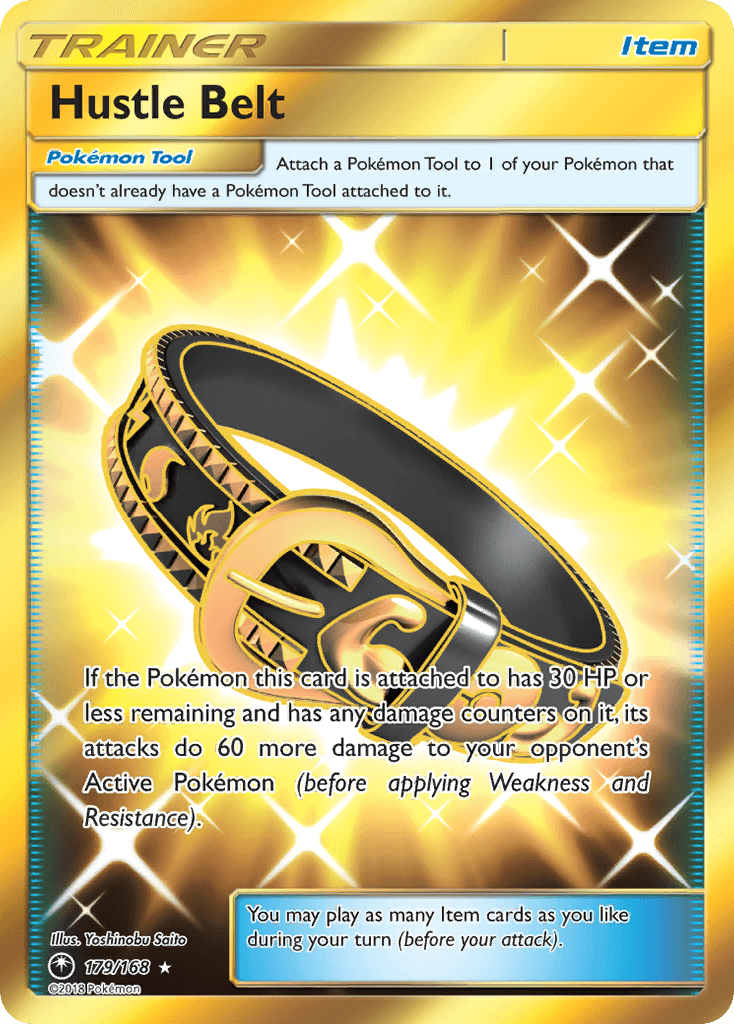 Hustle Belt Pokémon card
