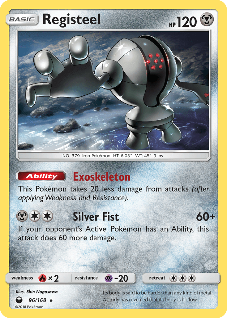 Registeel Pokémon card