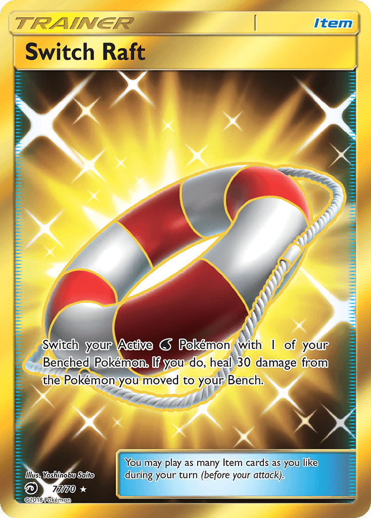 Switch Raft Pokémon card