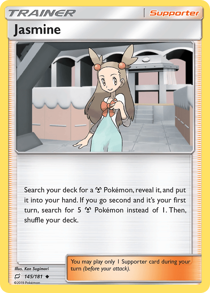 Jasmine Pokémon card