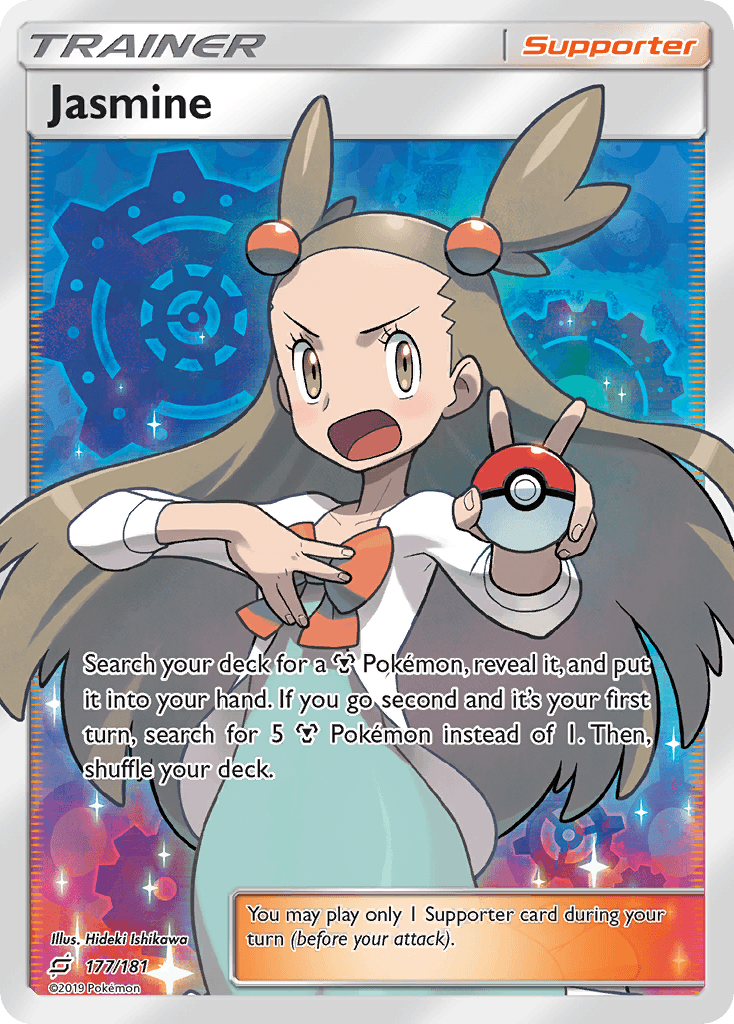 Jasmine Pokémon card