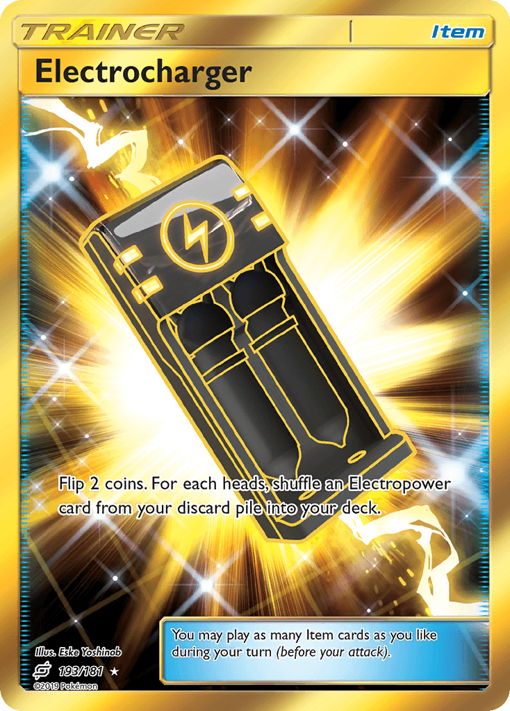 Electrocharger Pokémon card