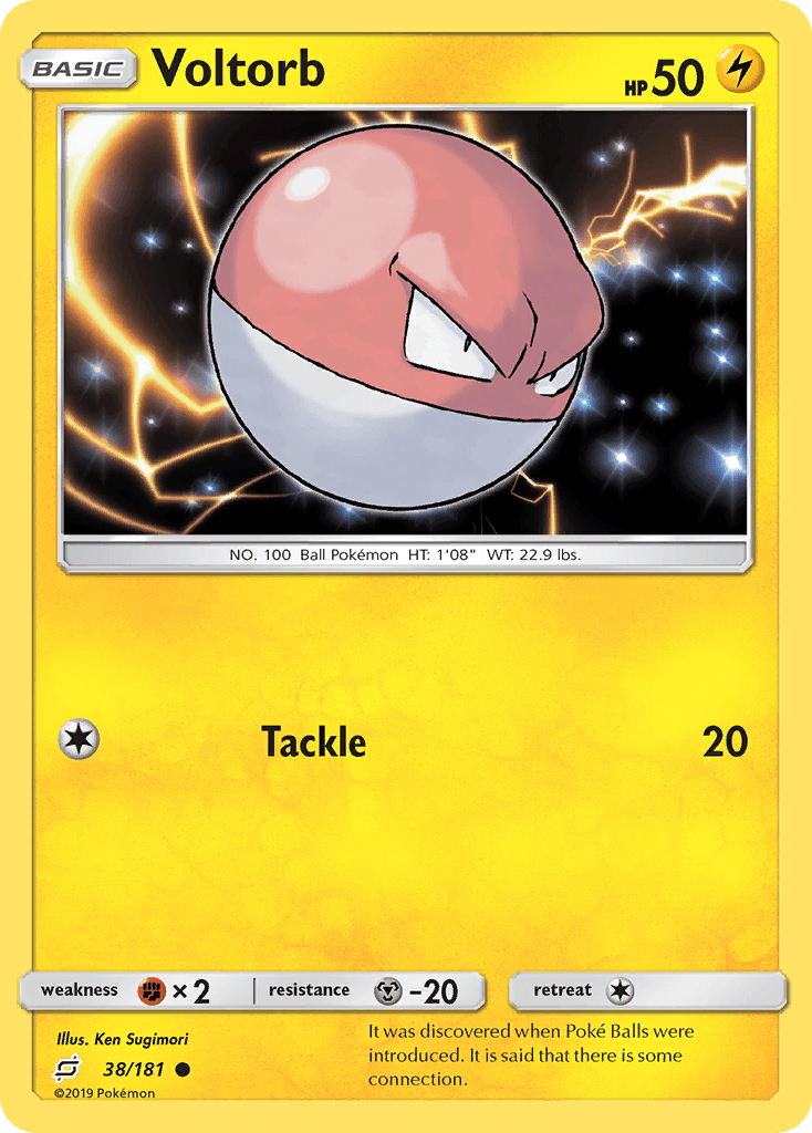 Voltorb Pokémon card