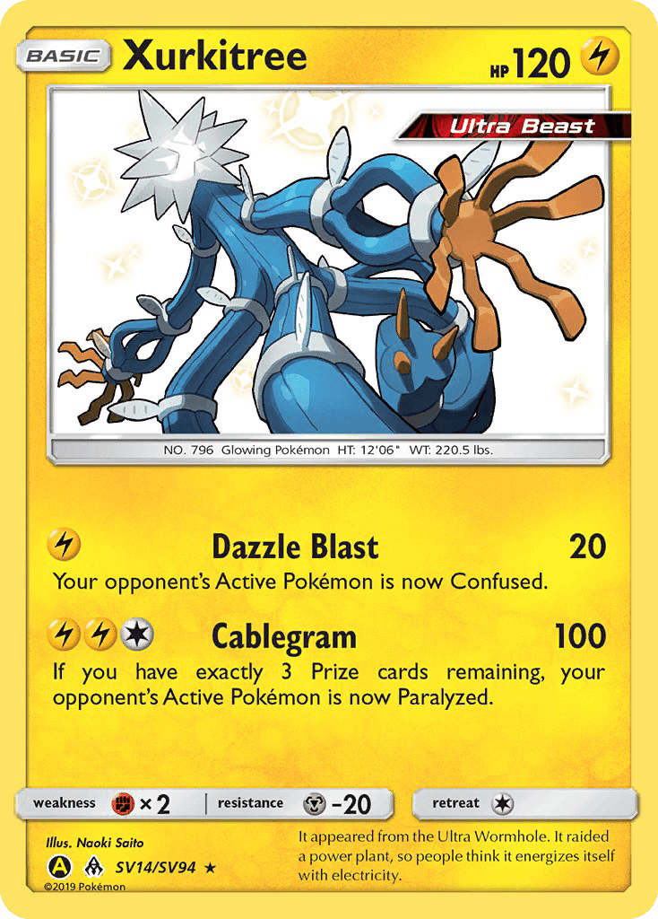 Xurkitree Pokémon card