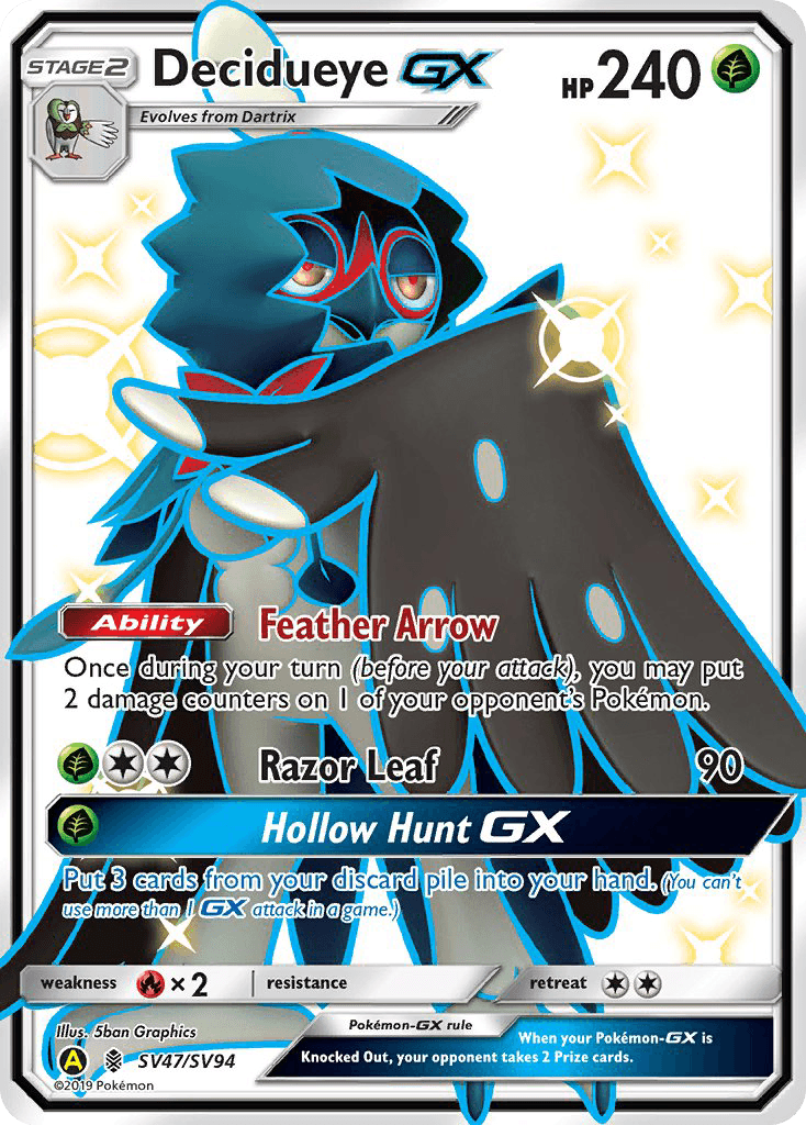 Decidueye-GX — Rare Shiny GX