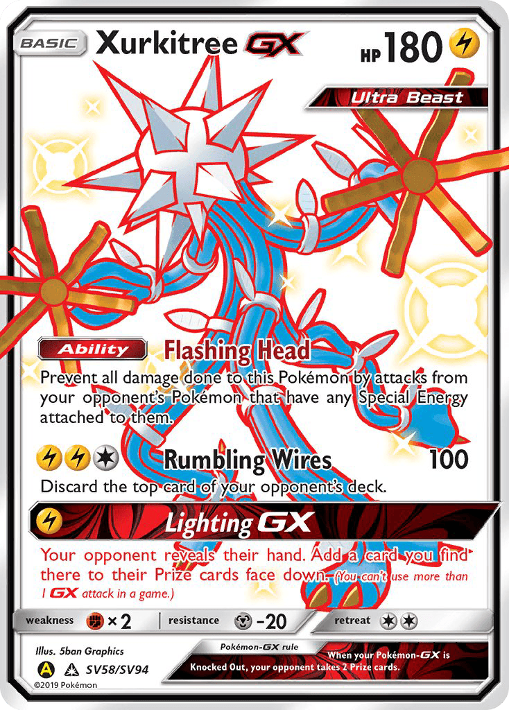 Xurkitree-GX — Rare Shiny GX