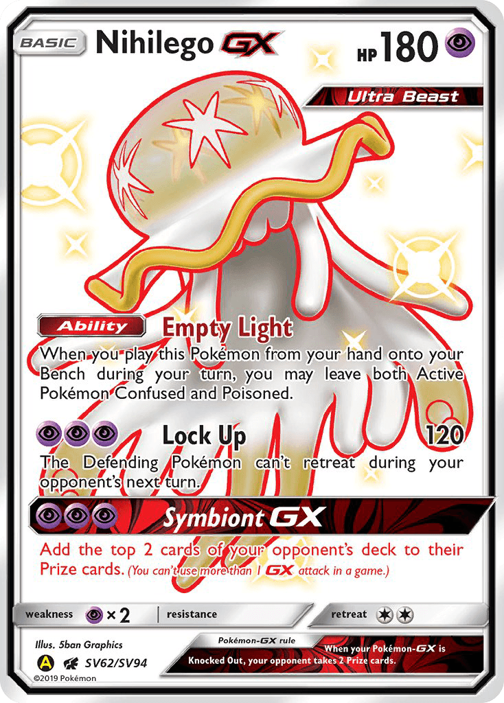 Nihilego-GX — Rare Shiny GX