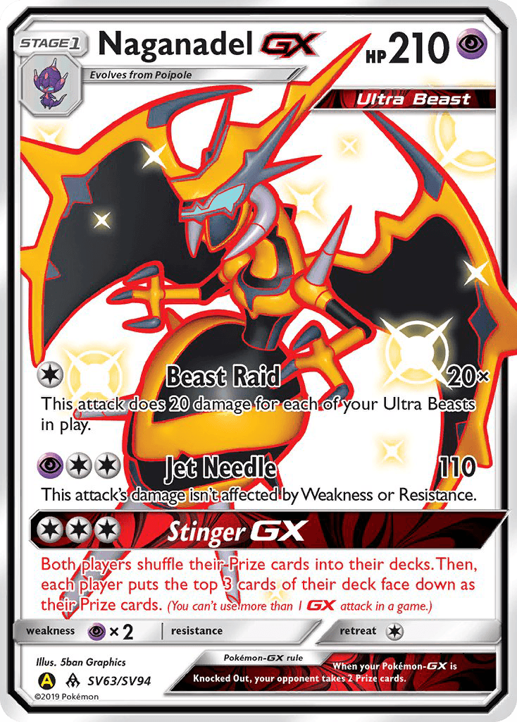 Naganadel-GX — Rare Shiny GX