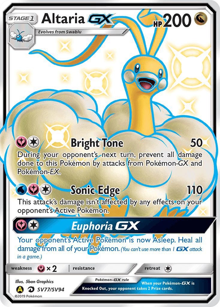 Altaria-GX — Rare Shiny GX