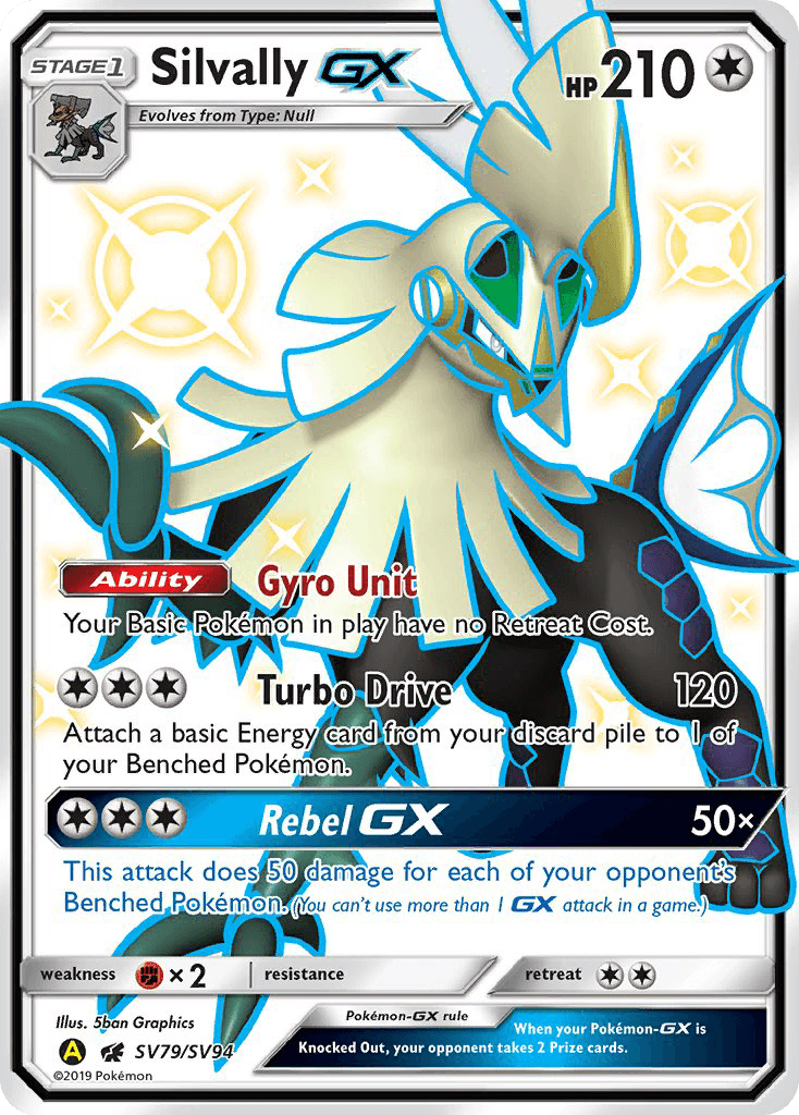 Silvally-GX — Rare Shiny GX