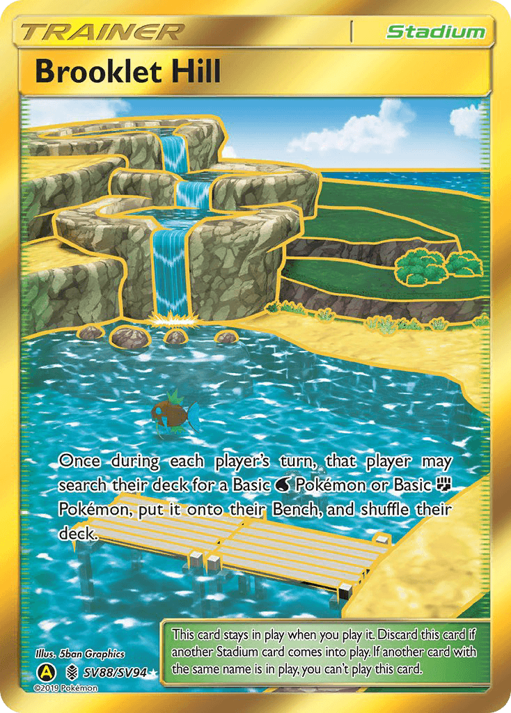 Brooklet Hill Pokémon card