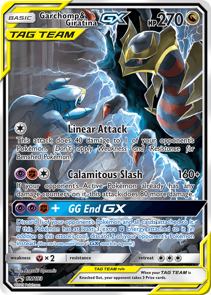 Garchomp & Giratina-GX — Gen 4
