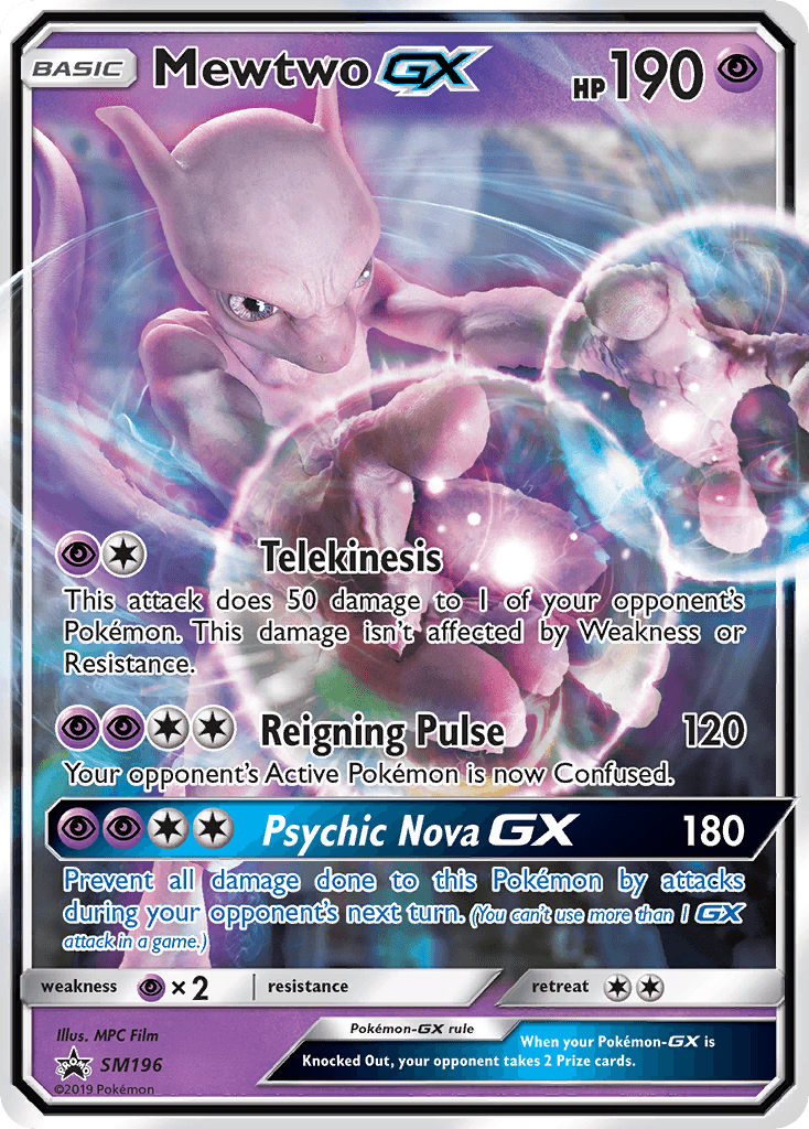 Mewtwo-GX from SM Black Star Promos
