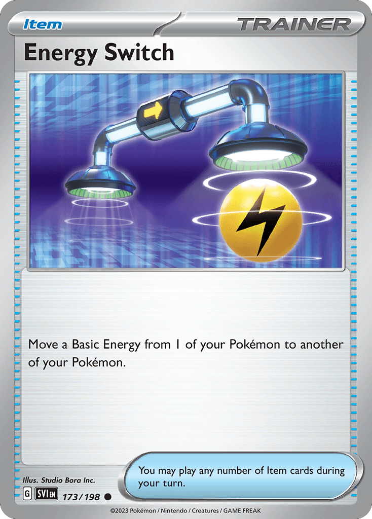 Energy Switch Pokémon card