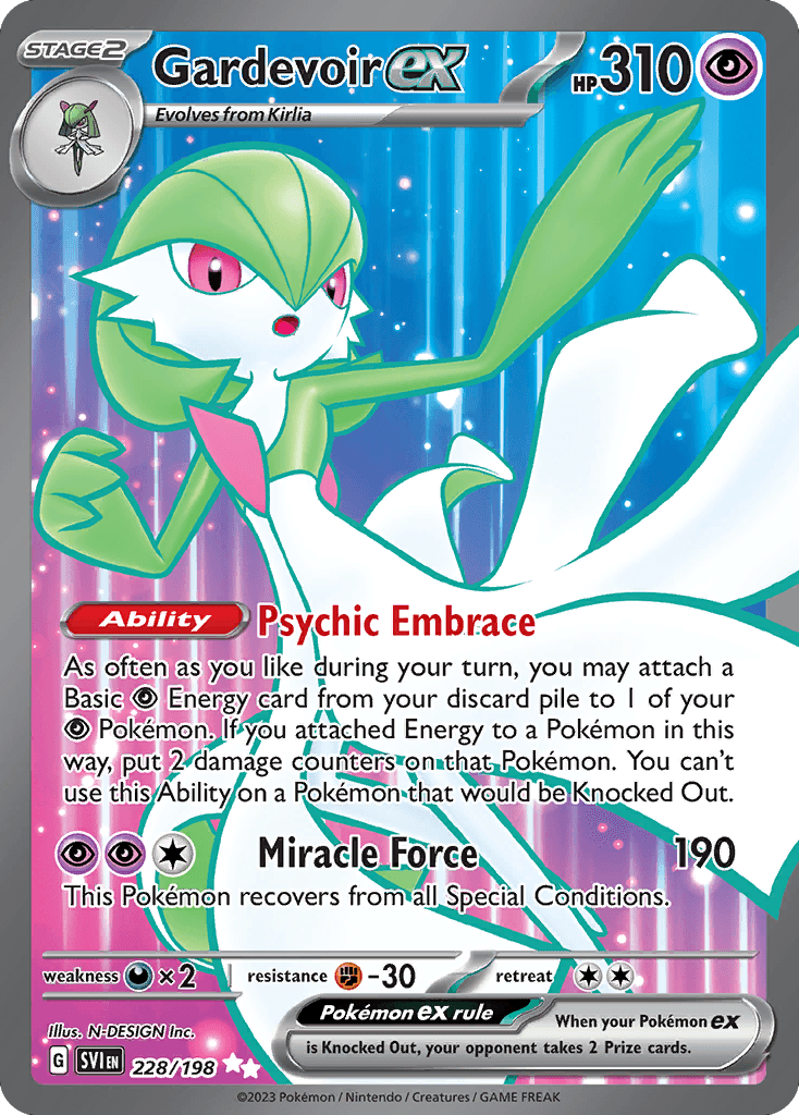 Gardevoir ex from Scarlet & Violet