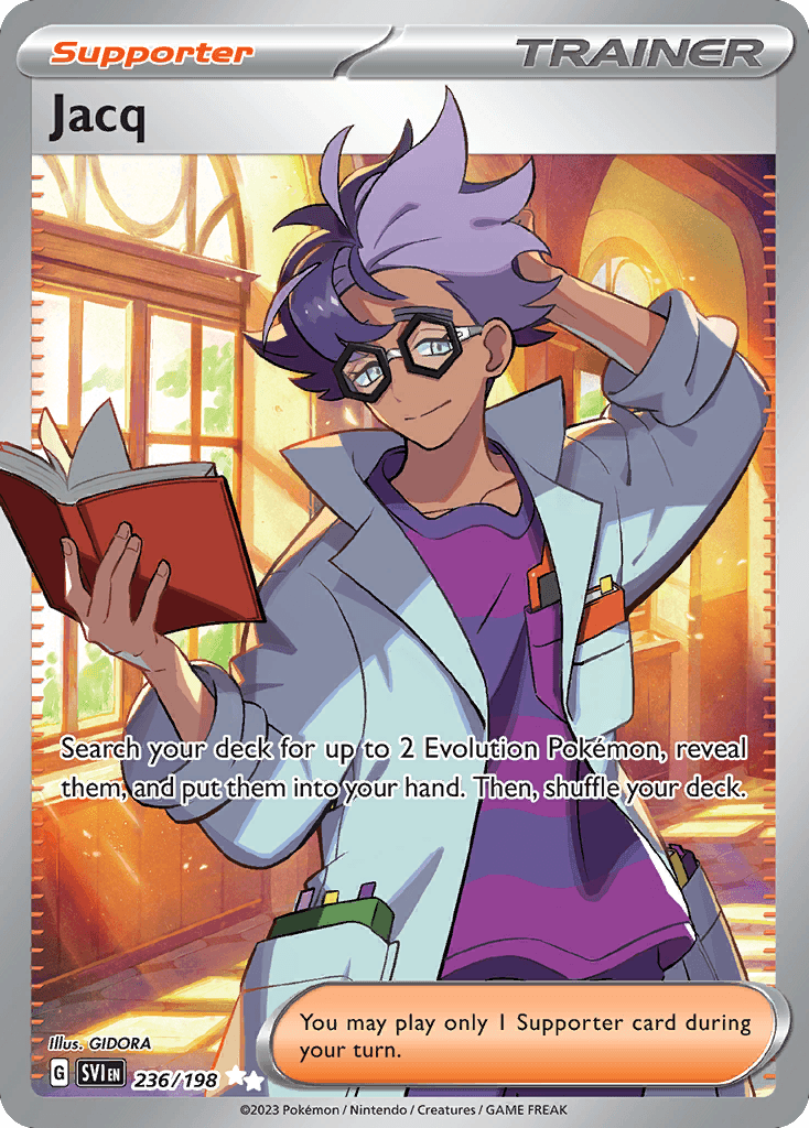 Jacq Pokémon card