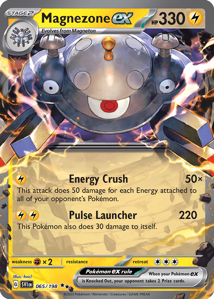 Magnezone ex Pokémon card