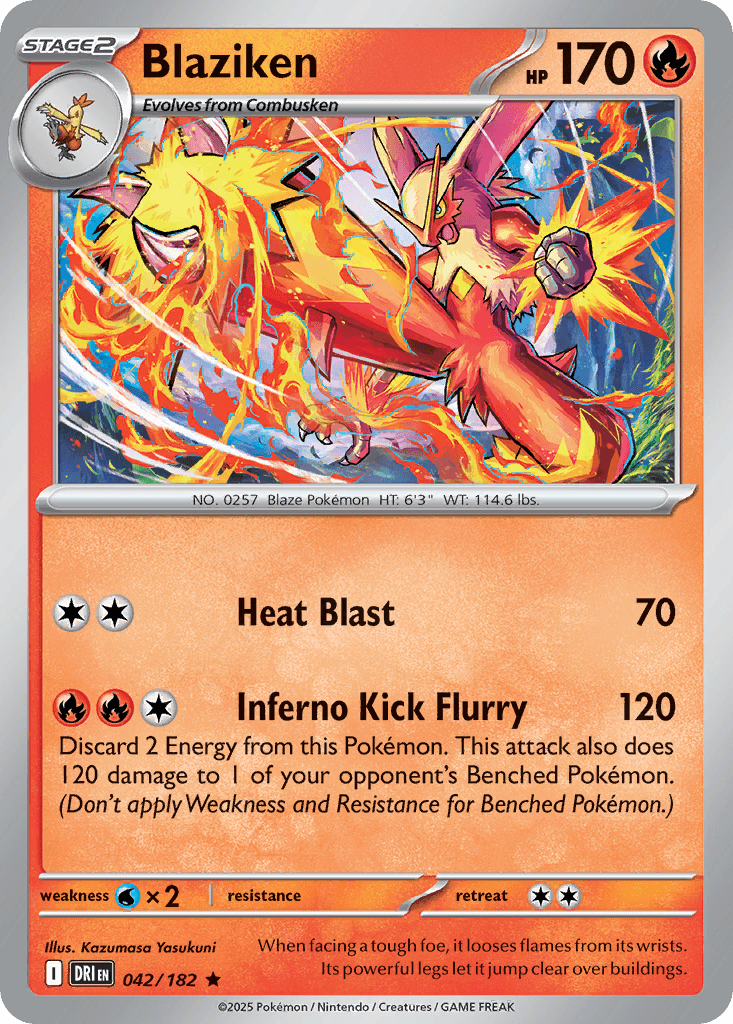 Blaziken from Destined Rivals