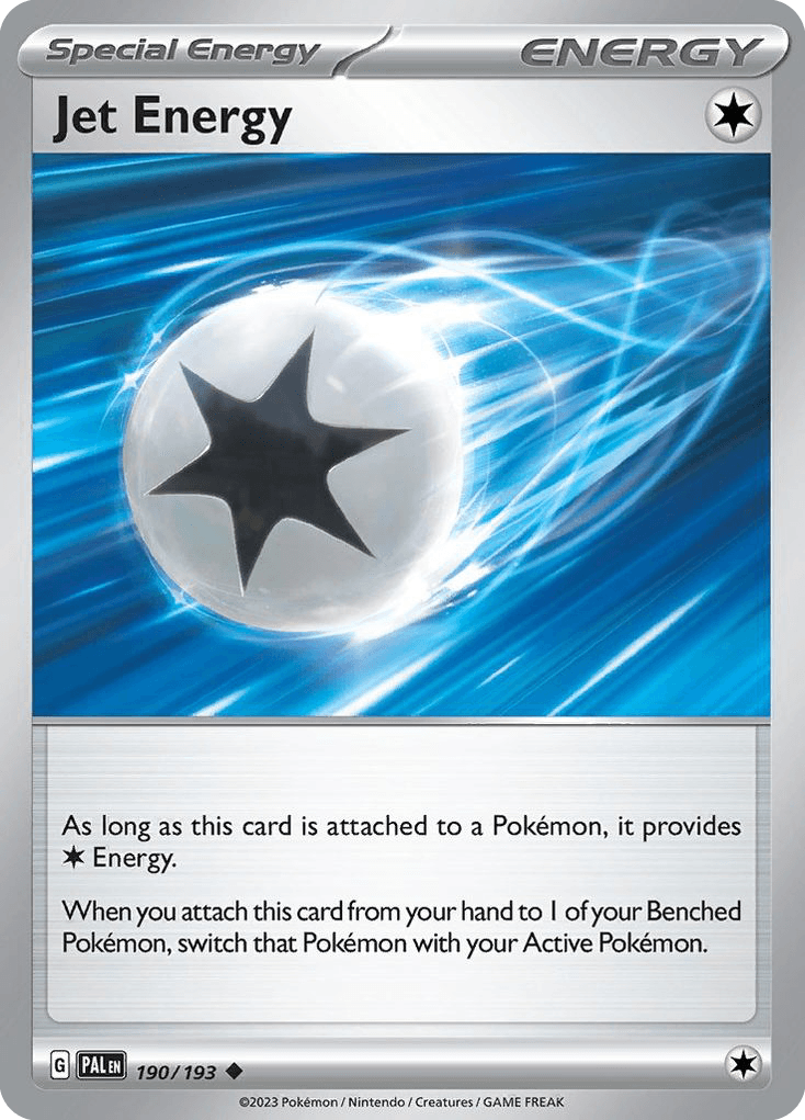 Jet Energy Pokémon card