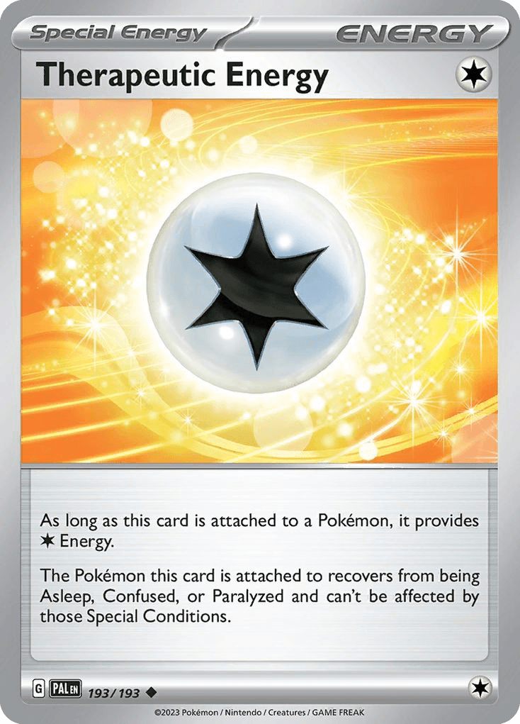 Therapeutic Energy Pokémon card
