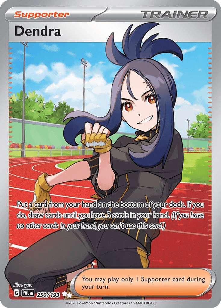Dendra Pokémon card