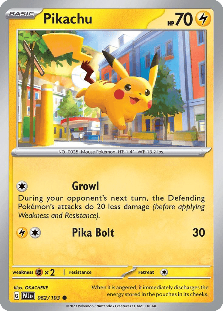 Pikachu from Paldea Evolved