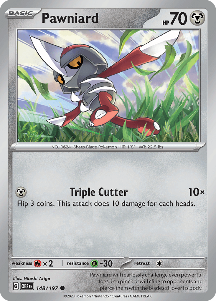 Pawniard illustrated by Hitoshi Ariga