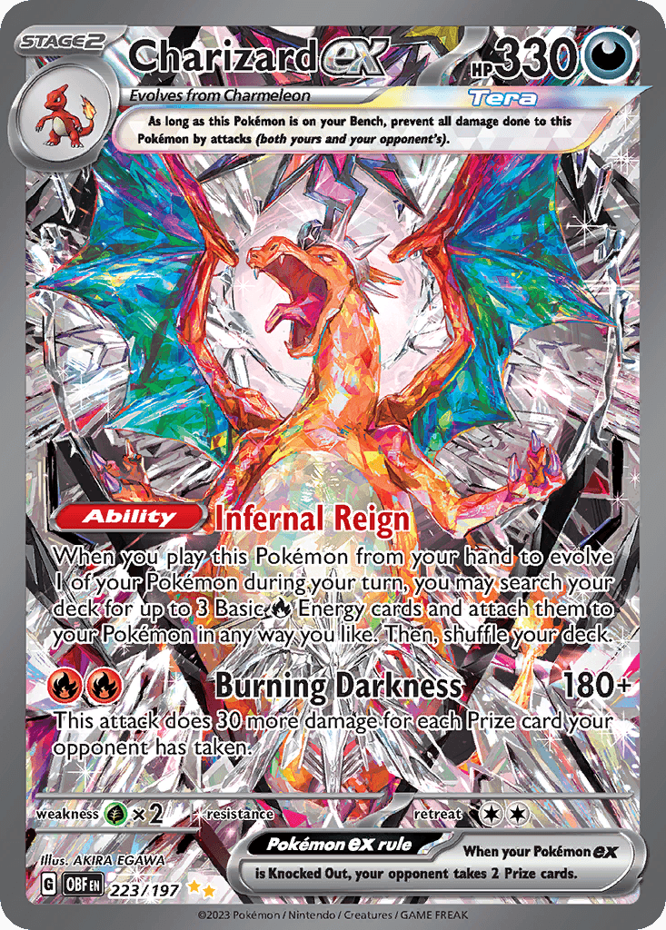 Charizard ex from Obsidian Flames