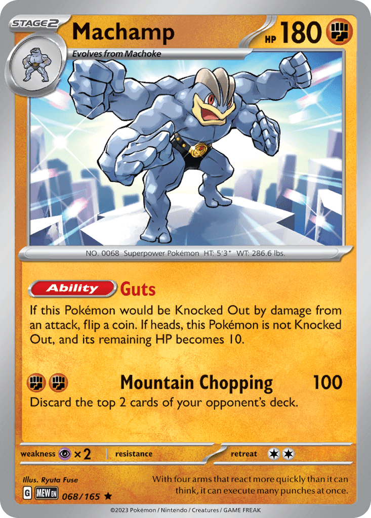 Machamp from 151