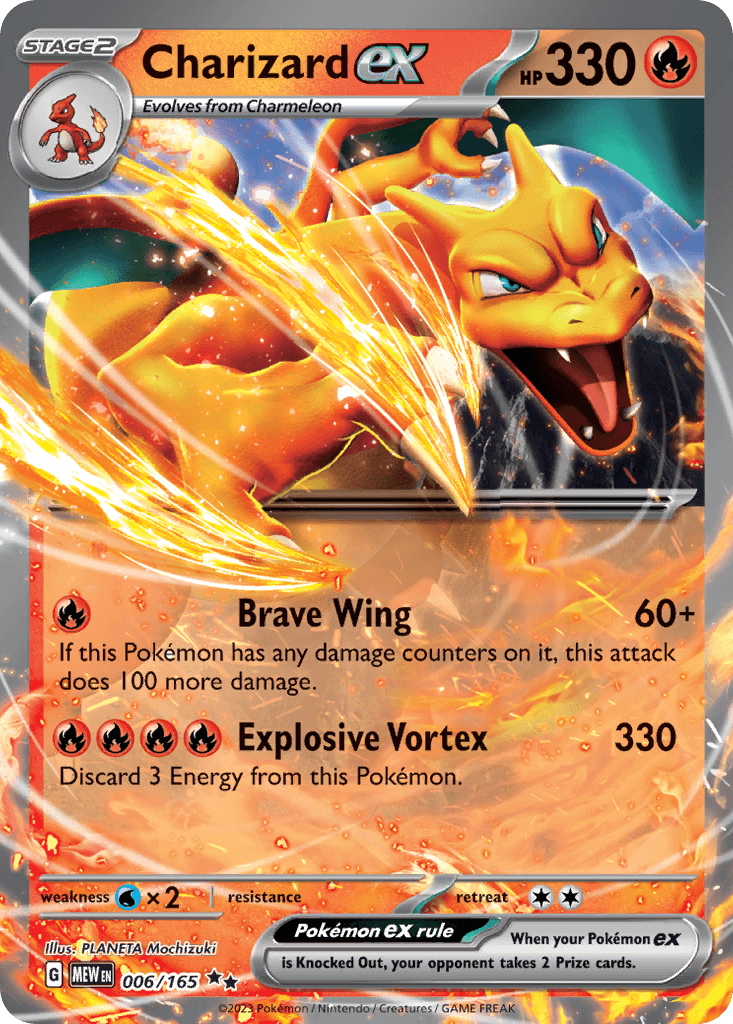Charizard ex from 151