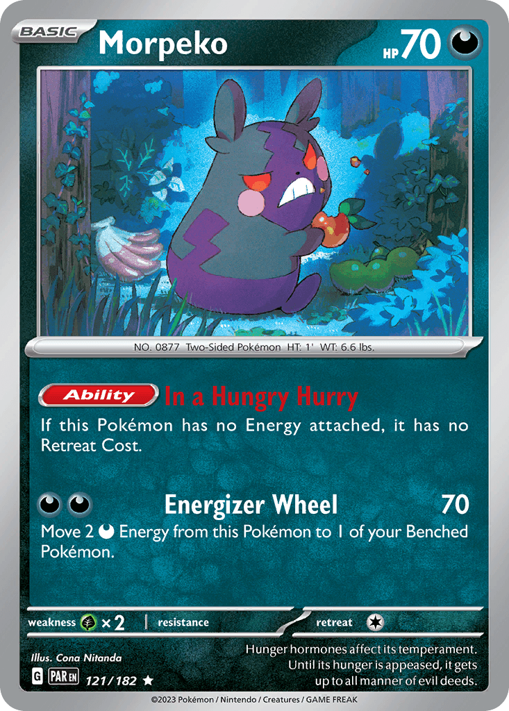 Morpeko Pokémon card