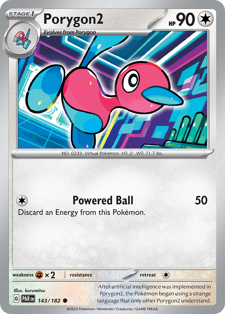 Porygon2 Pokémon card
