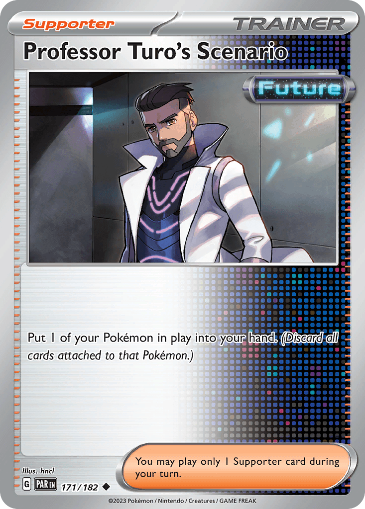 Professor Turo's Scenario Pokémon card
