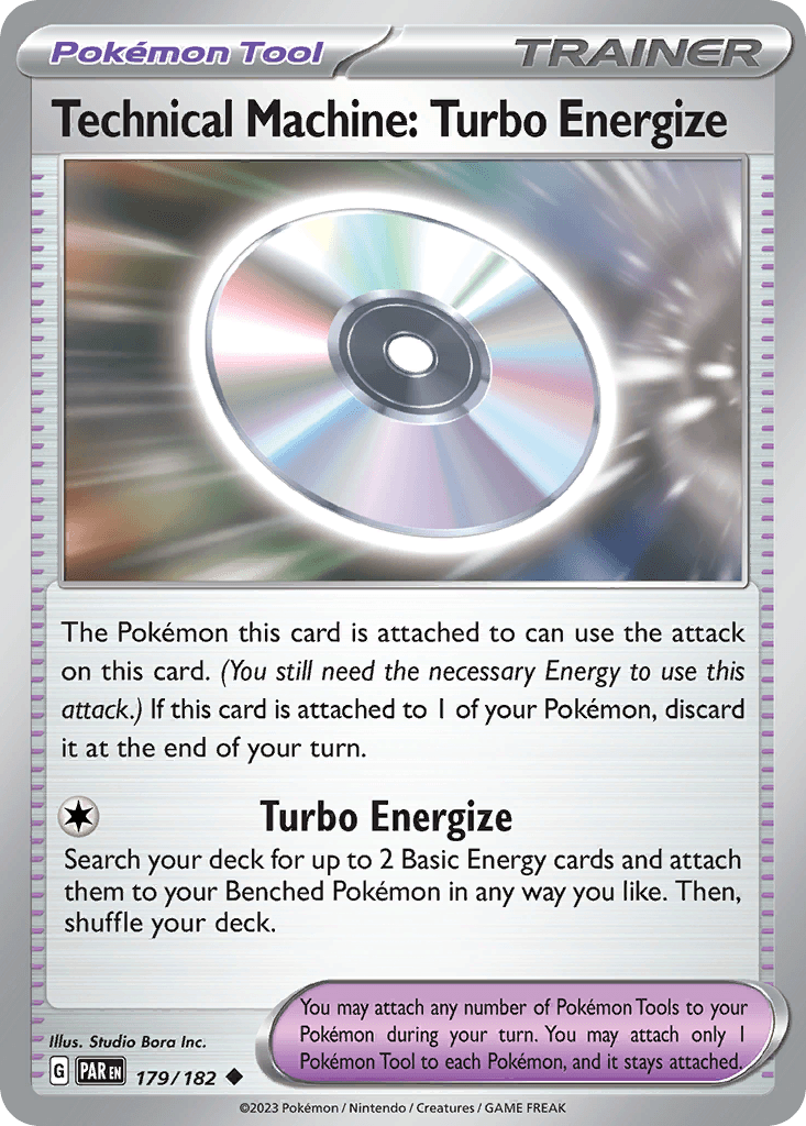 Technical Machine: Turbo Energize Pokémon card