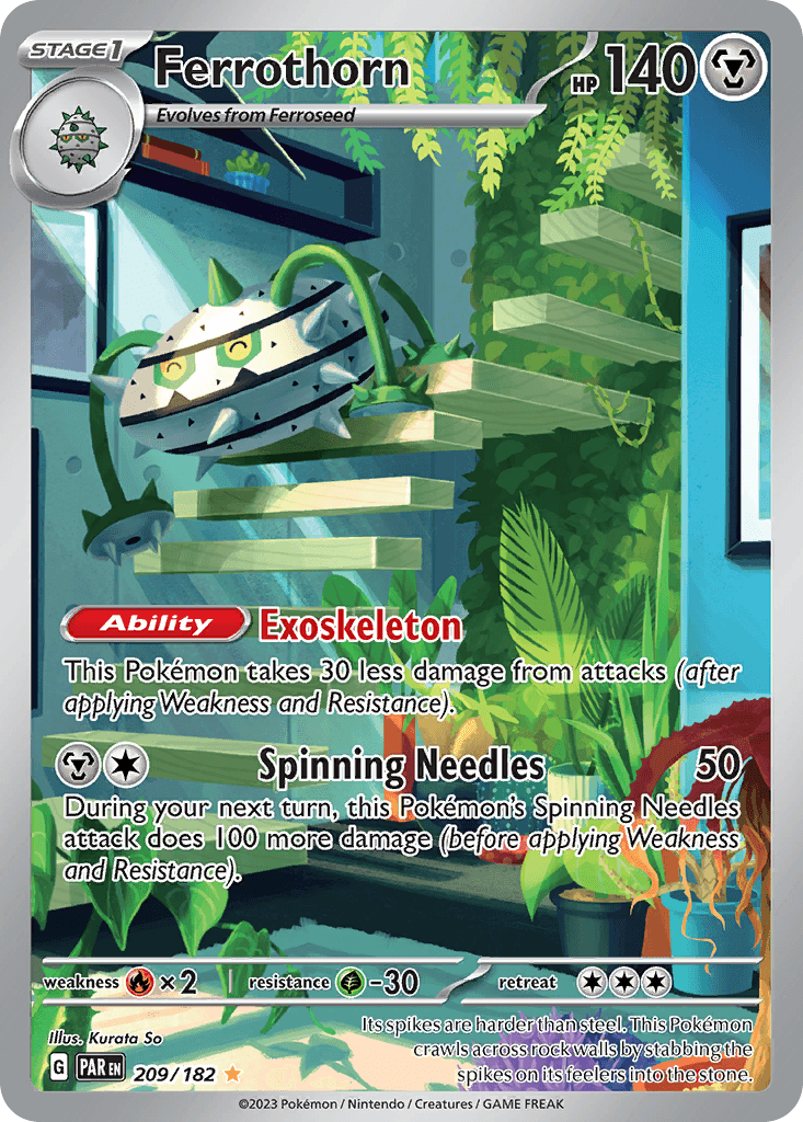 Ferrothorn Pokémon card