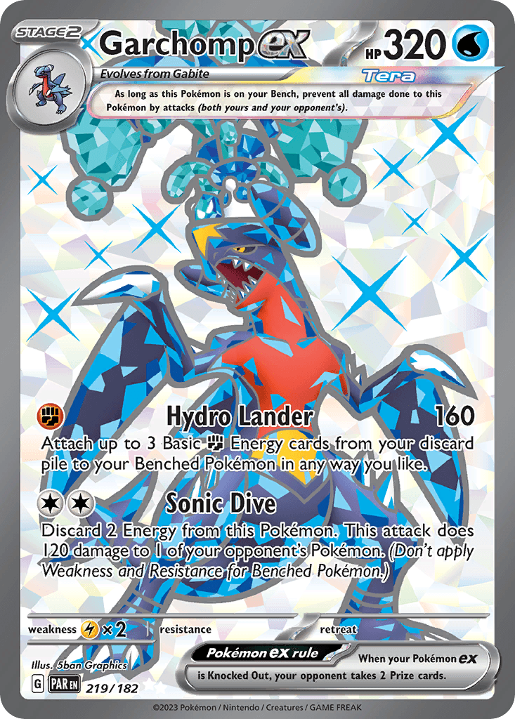 Garchomp ex — Ultra Rare