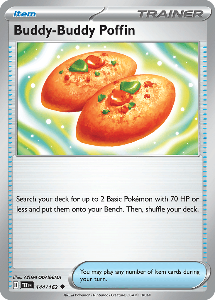 Buddy-Buddy Poffin Pokémon card
