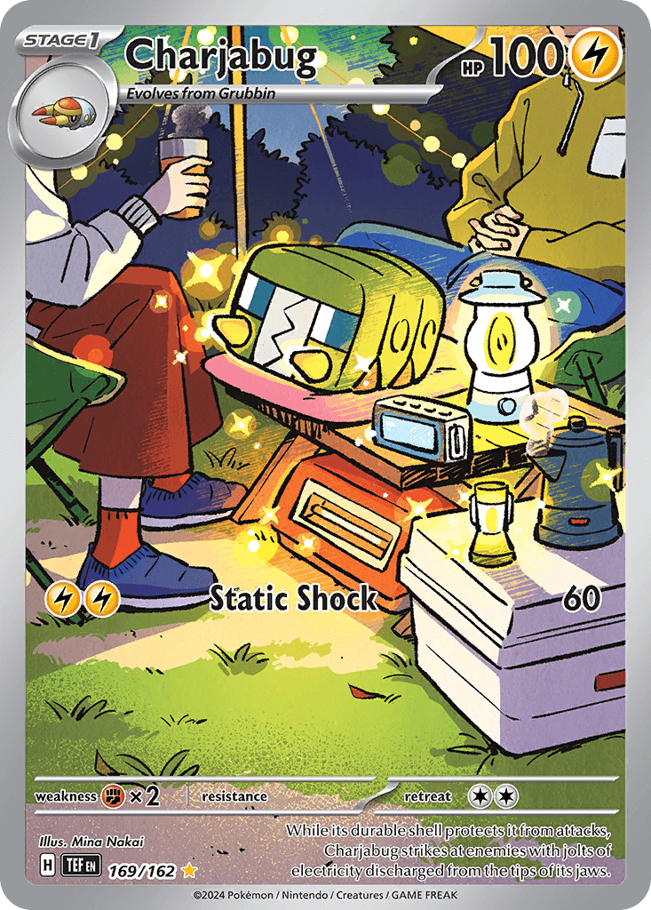 Charjabug Pokémon card