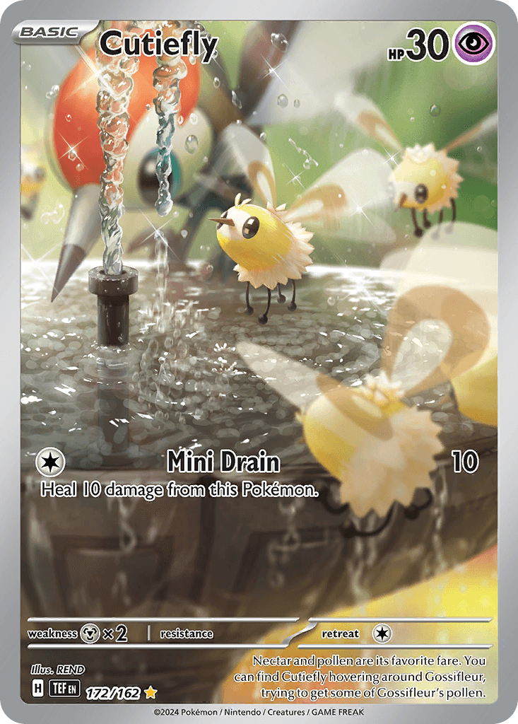 Cutiefly Pokémon card