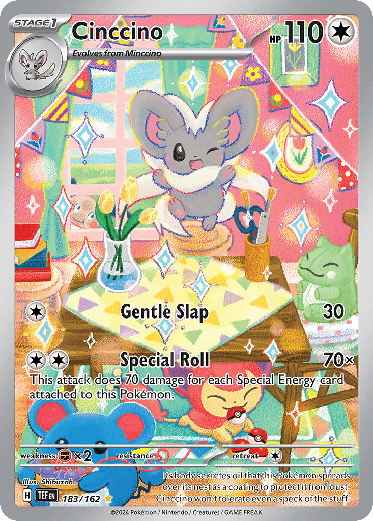 Cinccino Pokémon card